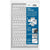 Chartpak® Press On Vinyl Uppercase Letters/Numbers, 1/2&quot; High, White (CHA01016)