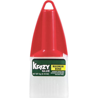Elmer's® Maximum Bond Krazy Glue, 0.18 oz. Extra Strong, Durable, Precision Tip (EPIKG48348MR)