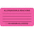 Tabbies® Allergy Warning Labels, ALLERGIES/DRUG REACTIONS NO KNOWN ALLERGIES, 1.75 x 3.25, Pink, 250/Roll (TAB01730)