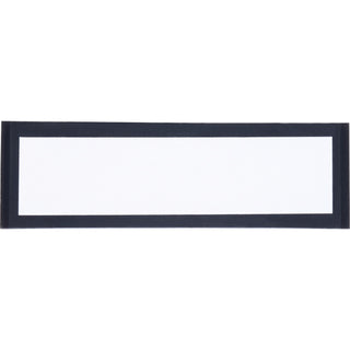 Tatco Magnetic Label Holder, 1-1/4&quot;x4-3/8&quot;, Inserts 1&quot;x4&quot;, 10/PK (TCO29100)