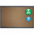 Quartet® Prestige Bulletin Board, Brown Graphite-Blend Surface, 72x48, Gry Aluminum Frame (QRTB247G)
