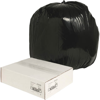 Nature Saver Recycled Black Trash Bags, 45 Gallon, Box of 100 (NAT00990)