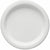 Tablemate® Plastic Dinnerware, Plates, 9" dia, White, 125/Pack (TBL9644WH)