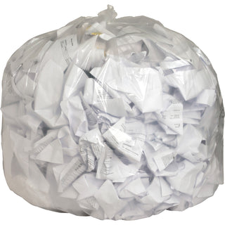 Genuine Joe Clear Trash Bags, 56 Gallon, 0.8 Mil, 43" X 48", Box of 100 (GJO01016)