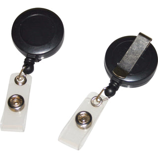 Fellowes® ID Belt Clip, Retractable, 1-1/4&quot;x4-1/2&quot;, Black (FEL52054)