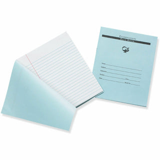 Pacon® Examination Book, 5/8&quot; Ruled with Red Margin, 8-1/2&quot;x7&quot;, 8 Sheets (PACBB7816)
