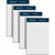 TOPS™ Recycled Diamond Jr. Legal Rule White Pads, 5x8, 50 Sheets/Pad, 4/Pack (TOP63981)