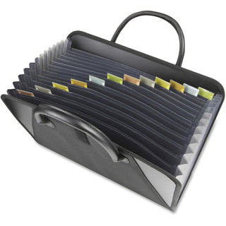 C-Line® Expanding File with Handles, Letter, Polypropylene, Clear (CLI48211)