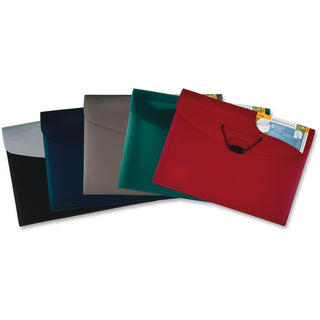 Mead® Expandables Expanding File, 6 Sections, 1/6-Cut Tab, Letter Size, Randomly Assorted (MEA35914)