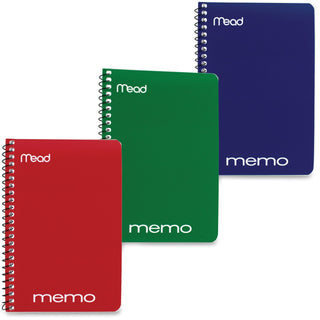 Mead® Memo Book, College Ruled, 6 x 4, Wirebound, 40 Sheets (MEA45644)