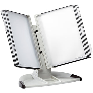 djois® by Tarifold Modular Reference Display, Desktop Starter Set, 10 Pockets, 20 Sheet Capacity (TFITD271)