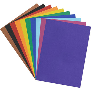 Pacon® Four-Ply Railroad Board, 22 x 28, Assorted, 25/Carton (PAC54871)