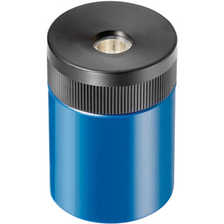 Staedtler® Handheld Barrel Manual Pencil Sharpener, Assorted Canister Colors w/Black Top (STD51163)