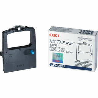 Oki® Nylon Ribbon for ML172, 180, 192, 320, 321 series and Other Printers, Black (OKI52102001)