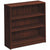 HON® 1870 Series Bookcase, Three Shelf, 36w x 11 1/2d x 36 1/8h, Mahogany (HON1872N)