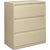 HON® 800-Series 3 Drawer Metal Lateral File Cabinet, 36" Wide, Beige (HON883LL)