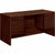 HON® 10700 Kneespace Credenza, 3/4 Height Pedestals, 60w x 24d x 29.5h, Mahogany (HON10765NN)
