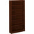 HON® 1870 Series Bookcase, Six Shelf, 36w x 11 1/2d x 72 5/8h, Mahogany (HON1876N)