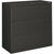 HON® 800-Series 3 Drawer Metal Lateral File Cabinet, 42" Wide, Dark Gray (HON893LS)