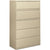 HON® 800-Series 5 Drawer Metal Lateral File Cabinet, 42" Wide, Beige (HON895LL)