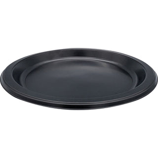 Genuine Joe Disposable 9" Plastic Plates, Black, Pack of 125 (GJO10429)