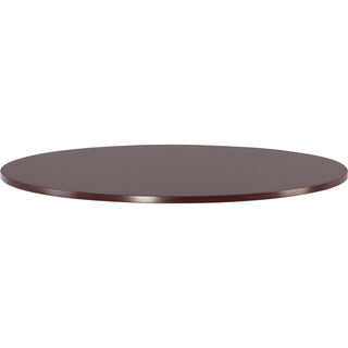 Lorell 87000 Series Conference Table Top, 48&quot;D, Mahogany (LLR87240)