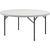 Lorell Banquet Folding Tablet, 300lb Capacity, Round Top x 48" Diameter x 29-1/4&quot; High, Platinum (LLR60327)