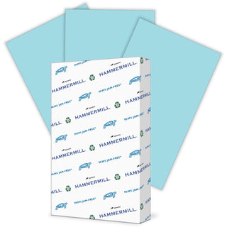 Hammermill® Multipurpose Paper, 20lb., 8-1/2" x 14", Blue (HAM103317)