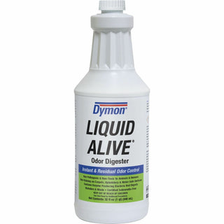 Dymon® LIQUID ALIVE Odor Digester, 32 oz Bottle, 12/Carton (DYM33632)