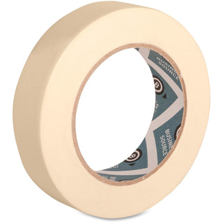 Business Source Masking Tape, 3&quot; Core, 1&quot; x 60 Yards, Tan (BSN16461)