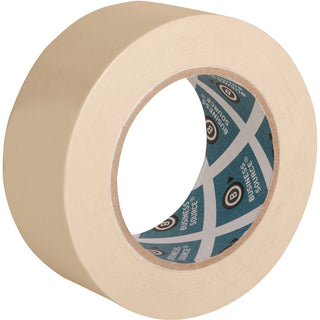 Business Source Masking Tape, 3&quot; Core, 2&quot; x 60 Yards, Tan (BSN16462)