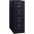 Lorell Vertical File, 4-Drawer, Legal, 18"x26-1/2"x52", Black (LLR60198)