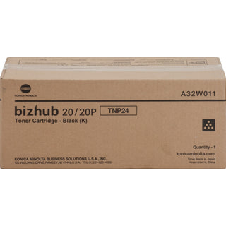 Konica Minolta® Toner Cartridge f/BIZHUB, 8000 Page Yield, Black (KNMA32W011)