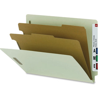 Smead™ Classification Folder, Letter, Recycled, 2/DV, BN/BE (SMD26802)