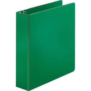 Business Source 35% Recycled Round Ring Binder, 2" Capacity, Green (BSN28558)