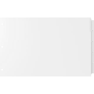 EasyFit Indexed Chart Dividers, Manila (STW62200)