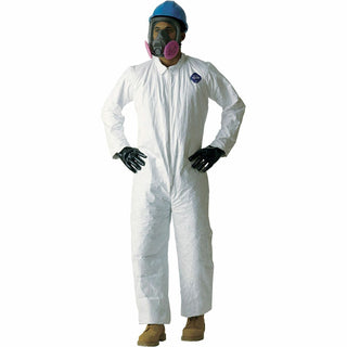 DuPont Coveralls, Non-Woven, Zipper, Large, 25/CT, White (DUP120SWHLG00)