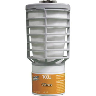 Rubbermaid® Commercial TCell Microtrans Odor Neutralizer Refill, Citrus, 1.62 oz, 6/Carton (RCP402113CT)