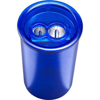 Koh-I-Noor Pencil Sharpener, Metal, Double Hole, Red (KOH506901BC)