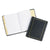 Wilson Jones® Looseleaf Minute Book, Black Leather-Like Cover, 250 Unruled Pages, 8 1/2 x 11 (WLJ039511)