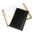 Wilson Jones® Looseleaf Minute Book, Black Leather-Like Cover, 250 Unruled Pages, 8 1/2 x 14 (WLJ039531)