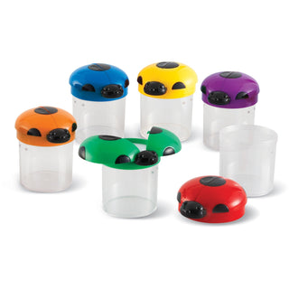 Learning Resources Primary Science Big View Bug Jars, 6/ST, Assorted (LRNLER2781)