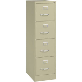 Lorell Vertical File, 22" Deep, Comm, 4-Drawer, 15" x 22" x 52", PY (LLR42293)
