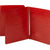 Smead™ Side Opening Pressboard Report Cover with Prong Fasteners, Red, Each (SMD81251)