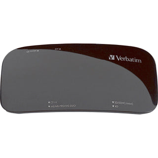 Verbatim® Universal Card Reader, USB 2.0, Black, Windows/Mac (VER97705)