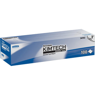 Kimtech™ Kimwipes Delicate Task Wipers, 3-Ply, 11.8 x 11.8, Unscented, White, 100/Box, 15 Boxes/Carton (34743KIM)