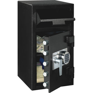 Sentry® Safe Depository Safe, 5 Live-Locking Bolts,14"x15-3/5"x27", BK (SENDH134E)