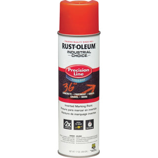 Rust-Oleum Marking Paint Spray, Water-Based, 17 oz., Alert Orange (RST203035)
