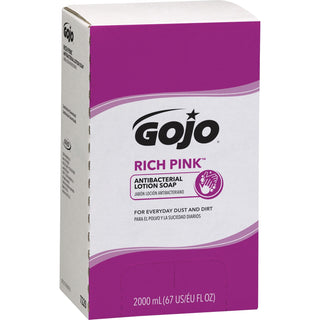 Gojo® Lotion Soap, Antibacterial, 2000mL, Citrus Scent, Pink (GOJ722004)