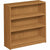 HON® 1870 Series Bookcase, Three Shelf, 36w x 11 1/2d x 36 1/8h, Harvest (HON1872C)